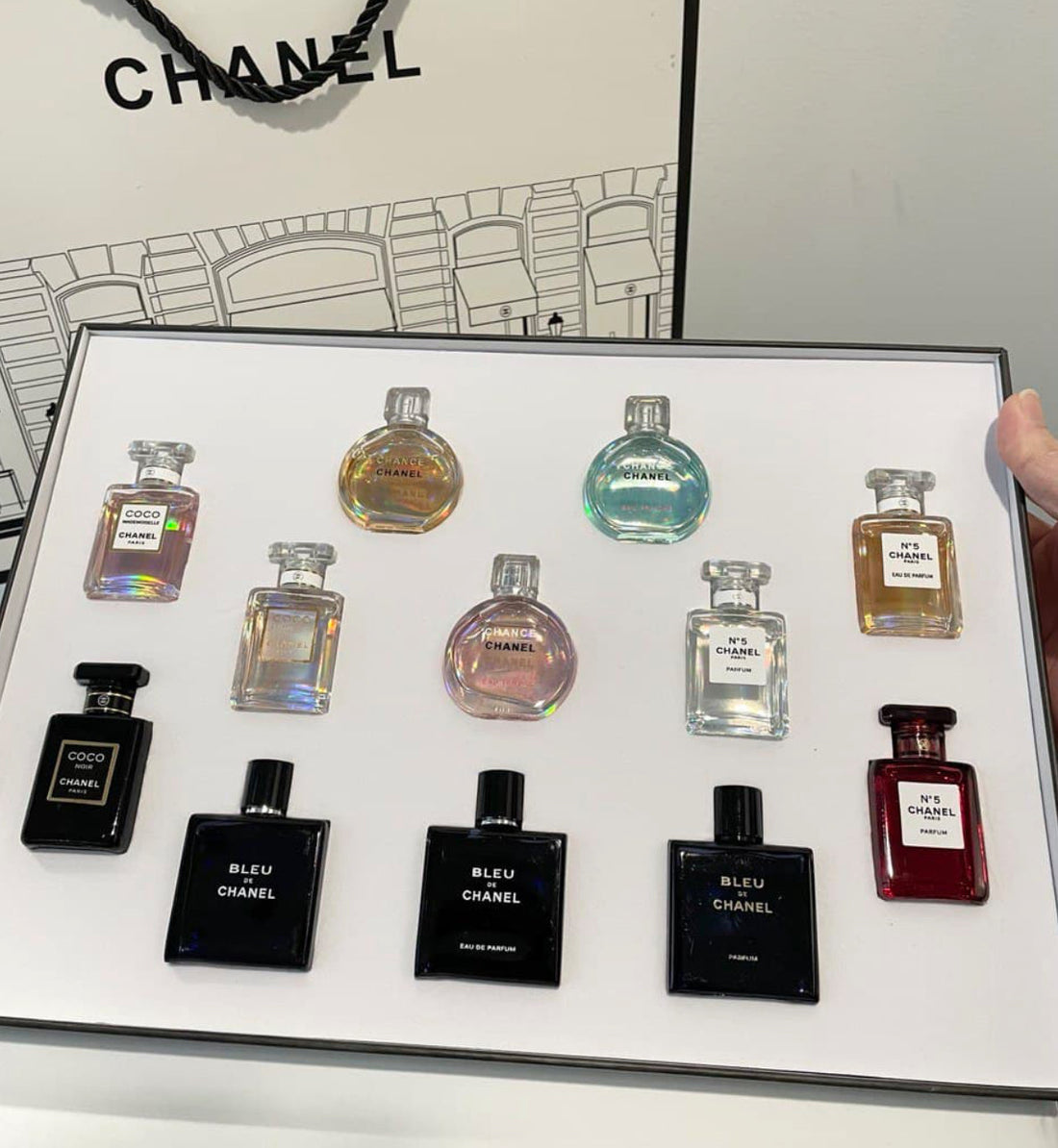 Chanel Exclusive Miniature Perfume Gift Set (12×7.5ml) – 100% Authentic | Luxury Collection