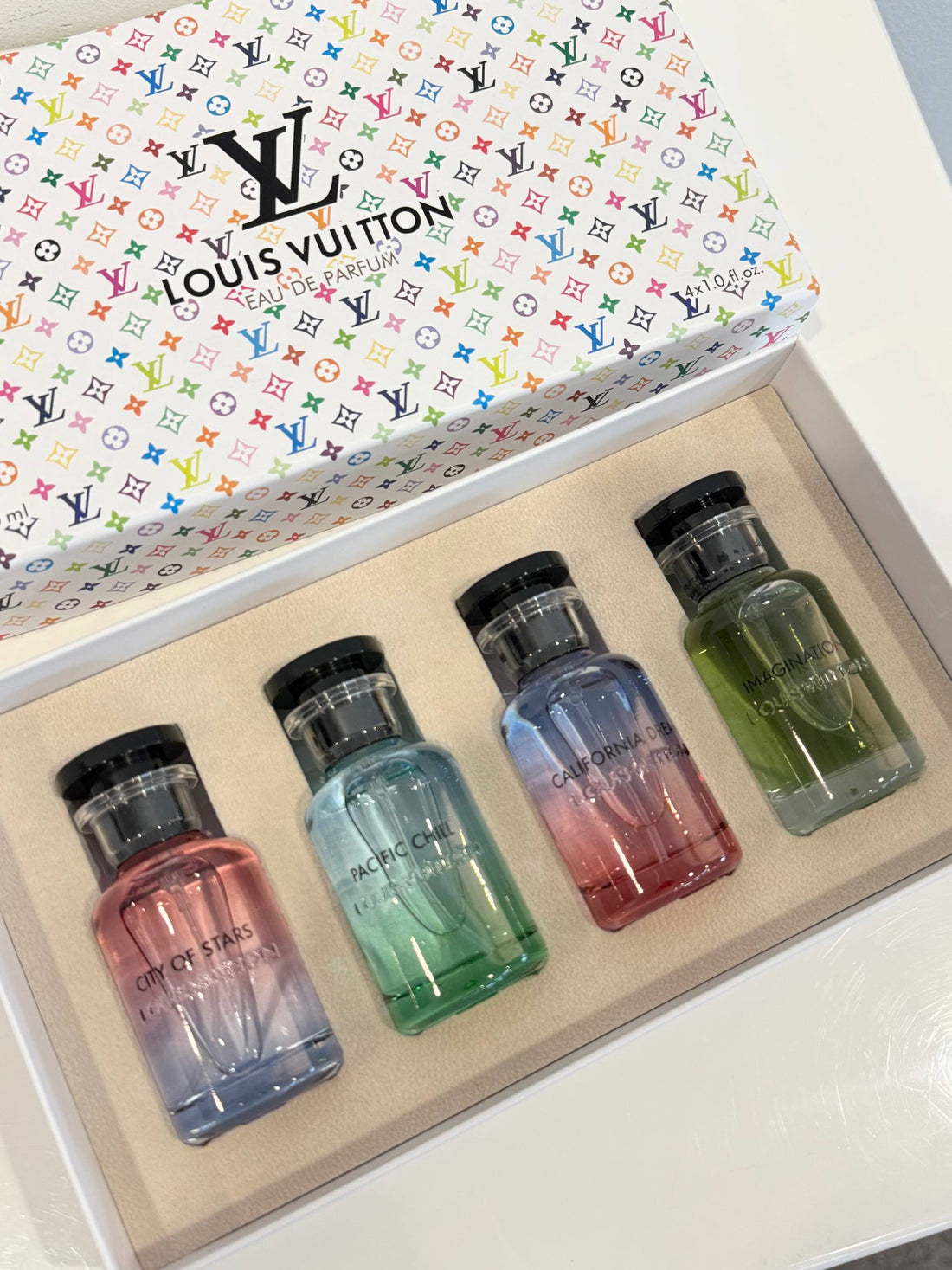 LOUIS VUITTON LV EDP 4IN1 SET (4X30ML) WHITE BOX